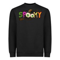 Black spooky Heavyweight Sweatshirt - AdoDesignShop