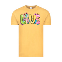 Vintage Mustard Easter Day Love Easter gnome Vintage Tee - OliviaCreatesArt