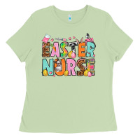 Matcha Easter nurse Easter Day Ladies Tee - HowdyJamesFarm
