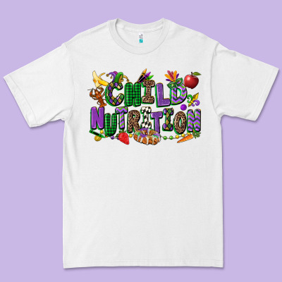 Child Nutrition Mardi Gras Cowgirl Premium Tee Designed By Cowgirlartshop