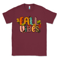 Burgundy fall vibes Classic Tee - CowGirlArtShop
