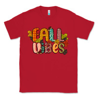 Red fall vibes Classic Tee - CowGirlArtShop