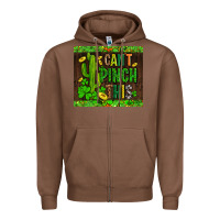 Chestnut shamrock bomb cant pinch this Zipper Hoodie - AdoDesignShop