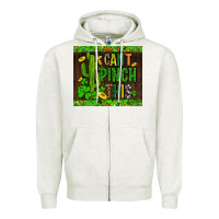 Oatmeal Heather shamrock bomb cant pinch this Zipper Hoodie - AdoDesignShop