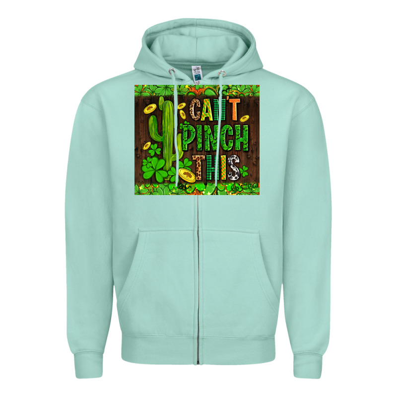 Shamrock Bomb Cant Pinch This Zipper Hoodie by AdoDesignShop | Teevron