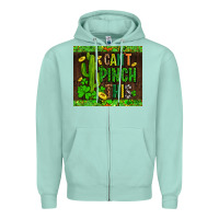 Seafoam shamrock bomb cant pinch this Zipper Hoodie - AdoDesignShop