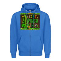 True Royal shamrock bomb cant pinch this Zipper Hoodie - AdoDesignShop