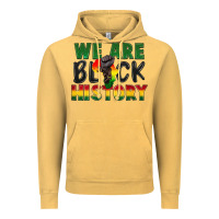 Vintage Mustard we are black history Vintage Hoodie - FaDigitalArtStudio