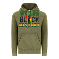 Vintage Olive we are black history Vintage Hoodie - FaDigitalArtStudio