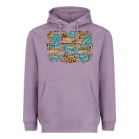 Lavender gemstone wood leopard background Heavyweight Hoodie - AdoDesignShop