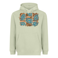 Matcha gemstone wood leopard background Heavyweight Hoodie - AdoDesignShop