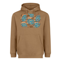 Toasted Coconut gemstone wood leopard background Heavyweight Hoodie - AdoDesignShop