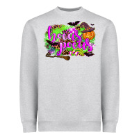 Heather Grey hocus pocus Heavyweight Sweatshirt - AdoDesignShop