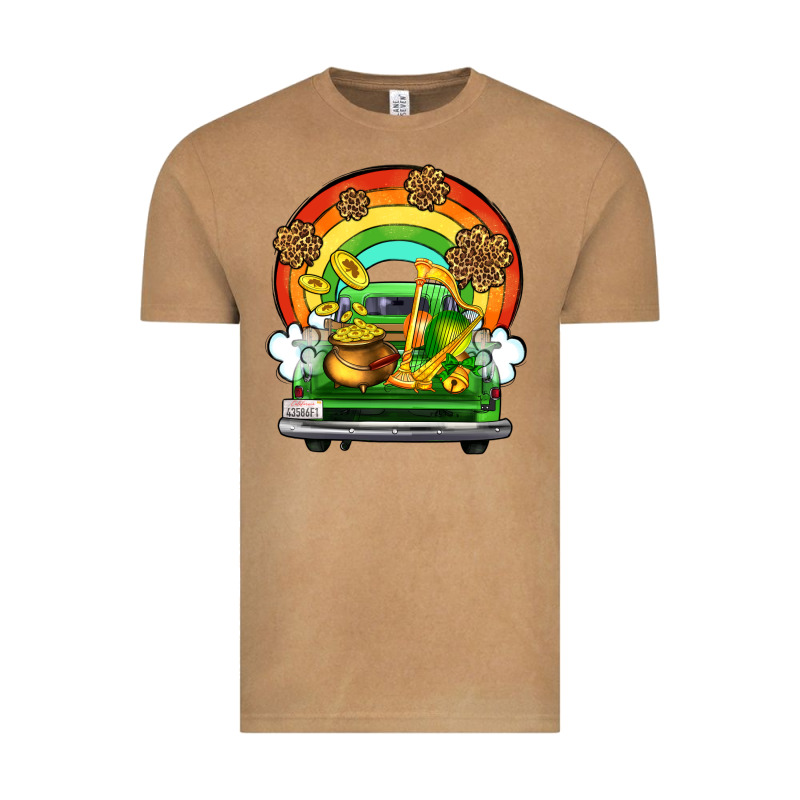 St. Patrick's Day Truck Vintage Tee by OliviaCreatesArt | Teevron