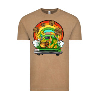 Vintage Coffee St. Patrick's Day truck Vintage Tee - OliviaCreatesArt