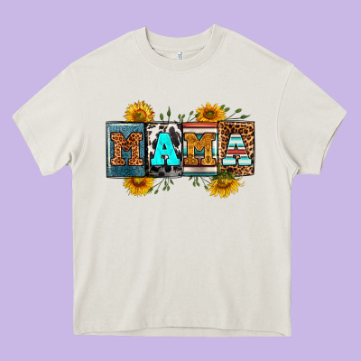 License Letters Western Mama Heavy Core Tee Designed By Ranaportraitstore