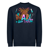 Navy nail tech Heavyweight Sweatshirt - AdoDesignShop