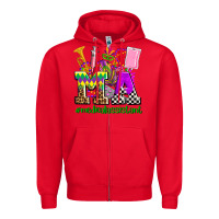 Red mardi gras ma medical assistant Zipper Hoodie - AdoDesignShop