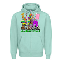 Seafoam mardi gras ma medical assistant Zipper Hoodie - AdoDesignShop