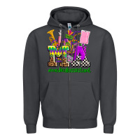 Smoke mardi gras ma medical assistant Zipper Hoodie - AdoDesignShop