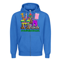 True Royal mardi gras ma medical assistant Zipper Hoodie - AdoDesignShop