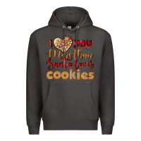 Smoke i love you more than santa loves cookies Premium Hoodie - LillyAllenDesigns