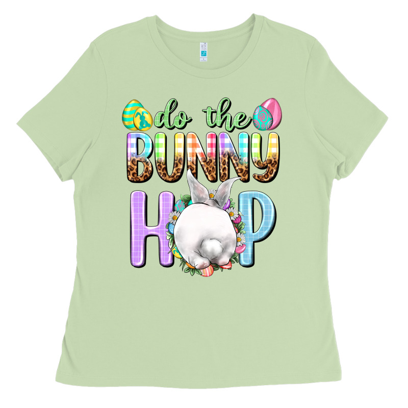 Do The Bunny Hop Easter Day Ladies Tee by HowdyJamesFarm | Teevron