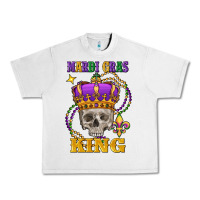 Lunar Rock Skull Mardi Gras king Urban Heavy Tee - FaDigitalArtStudio