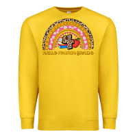 Lemon back to school rainbow hello fourth grade Premium Sweatshirt - AdoDesignShop