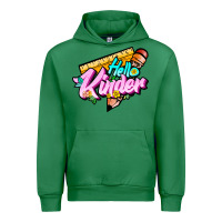 Emerald hello kinder Urban Hoodie - JahusDesignShop