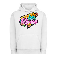 Pigment Lunar Rock hello kinder Urban Hoodie - JahusDesignShop