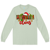 Matcha christmas auntie claus Long Sleeve Tee - FaDigitalArtStudio