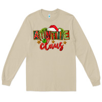 Mushroom christmas auntie claus Long Sleeve Tee - FaDigitalArtStudio