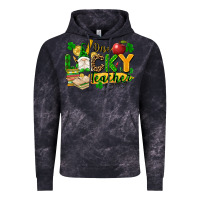Cloud Black one lucky teacher Vintage Hoodie - FaDigitalArtStudio