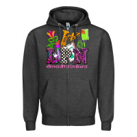 Charcoal Heather mardi gras lpn licensed practical nurse Zipper Hoodie - AdoDesignShop