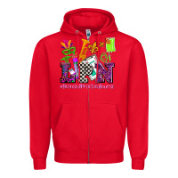 Red mardi gras lpn licensed practical nurse Zipper Hoodie - AdoDesignShop