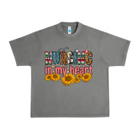 Tornado Nursing In My Heart Urban Heavy Tee - FaDigitalArtStudio