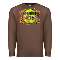 Chestnut softball mom Premium Sweatshirt - AdoDesignShop