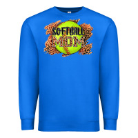 True Royal softball mom Premium Sweatshirt - AdoDesignShop