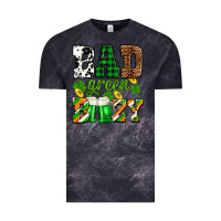 Cloud Black St. Patrick's Bad green boozy Vintage Tee - OliviaCreatesArt