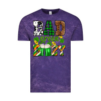 Cloud Purple St. Patrick's Bad green boozy Vintage Tee - OliviaCreatesArt