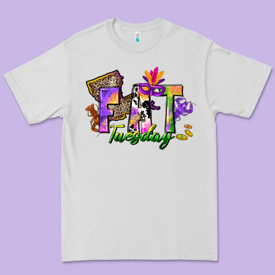 Fat Tuesday Premium Tee Designed By Cowgirlartshop