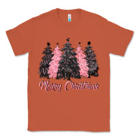 Copper pink merry christmas Classic Tee - CowGirlArtShop