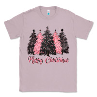 Lilac pink merry christmas Classic Tee - CowGirlArtShop