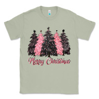 Matcha pink merry christmas Classic Tee - CowGirlArtShop