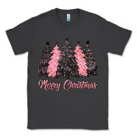 Smoke pink merry christmas Classic Tee - CowGirlArtShop