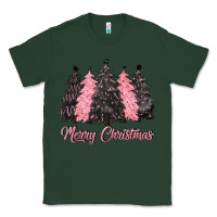 Sports Green pink merry christmas Classic Tee - CowGirlArtShop