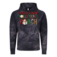 Cloud Black Santa's Favorite Volleyball Coach For Christmas Vintage Hoodie - FaDigitalArtStudio