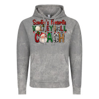 Cloud Rock Santa's Favorite Volleyball Coach For Christmas Vintage Hoodie - FaDigitalArtStudio