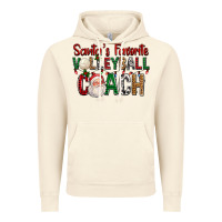 Vintage Artic Santa's Favorite Volleyball Coach For Christmas Vintage Hoodie - FaDigitalArtStudio